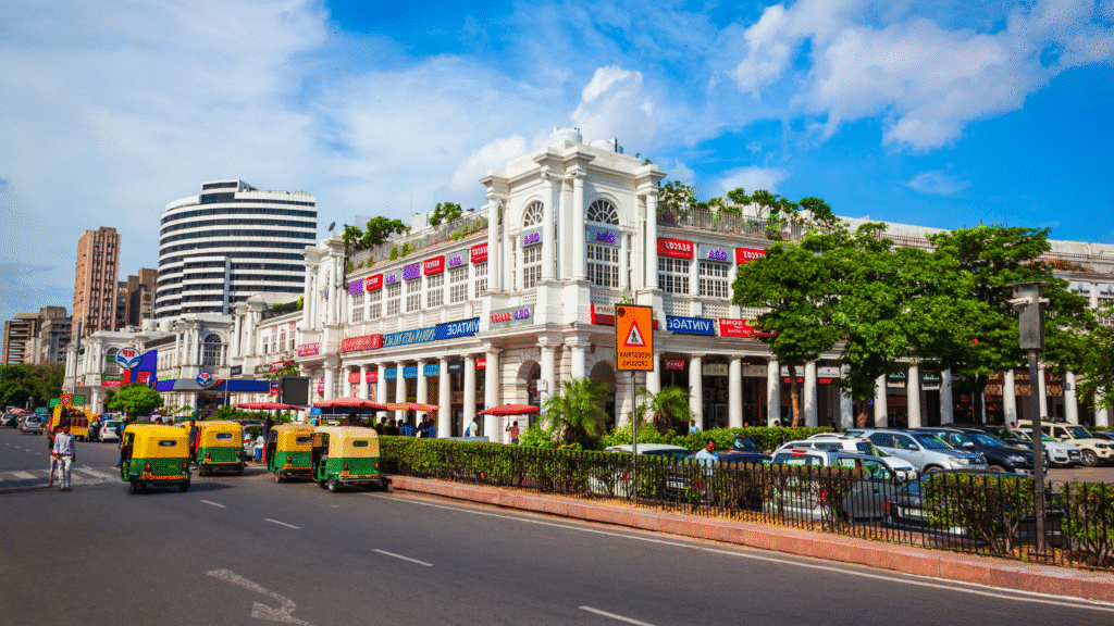 Rooftops of Connaught Place