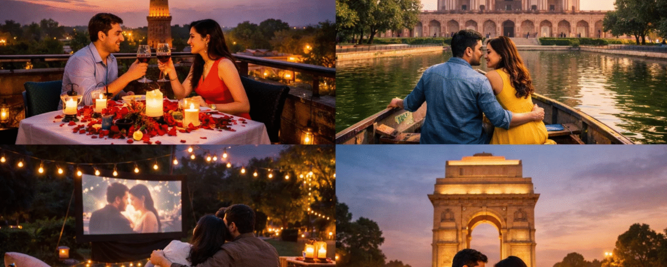 Romantic Dates in Delhi for All Types of Couples